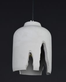 Люстра підвісна на 1 лампочку 27817 Хром 30-190х16х16 см.