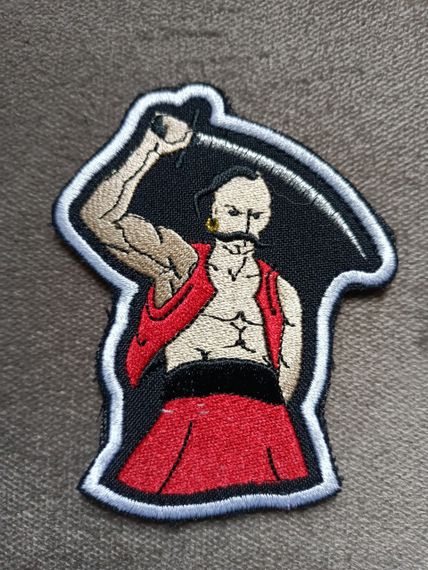 Шеврон Козак з саблею