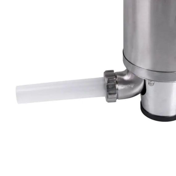 Вертикальний шприц для ковбаси 3 л з нержавіючої сталі шприц ковбасний 4 насадки 16788-7 | Зображення 8