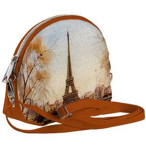 Сумочка маленька Coquette Эйфелевая башня осенью 18x14x7 см (COQ_15A103_BR)
