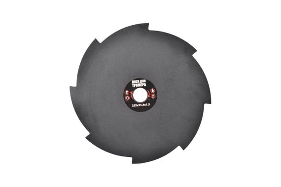 Диск для триммера Mastertool - 8Т x 255 x 25,4 мм (19-1910)
