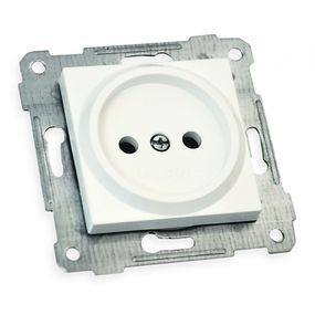 Механізм розетки б/з, 16А, RITA, Mutlusan, білий, (арт.47-01-71)