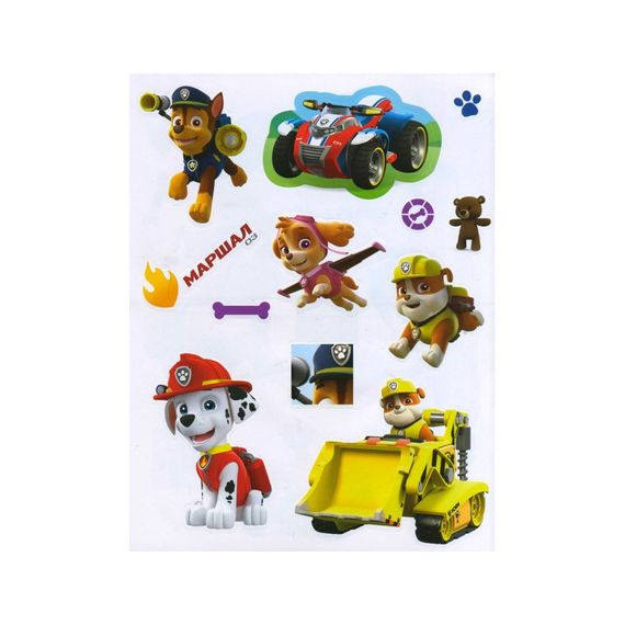 Книга з наклейками Щенячий патруль Команда щенят Ранок 192002 Укр | Зображення 6