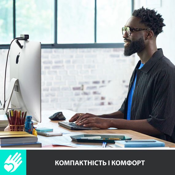 Клавіатура Logitech MX Keys Mini Minimalist Wireless US Pale Grey (920-010499) | Зображення 2