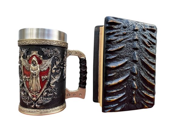 Подарунковий набір Кухоль 3D Архангел і Блокнот 3D «Жар Серця Дракона» | Зображення 1