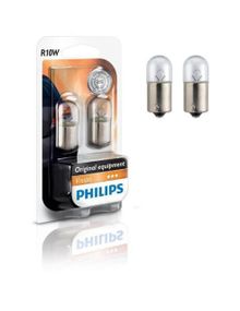 Показні лампа розжарювання PHILIPS 12814B2 R10W 12 V 10 W BA15s 2 pcs. blister