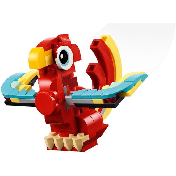 Конструктор LEGO Creator Червоний Дракон 149 деталей (31145) | Зображення 4
