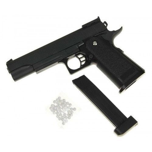 Страйкбольний пістолет "Colt M1911 Hi-Capa" Galaxy G6 метал | Зображення 1