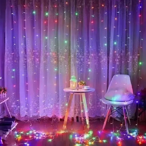 Гірлянда-штора Сіточка LED XPRO G-49 (23457421602_322) | Зображення 5