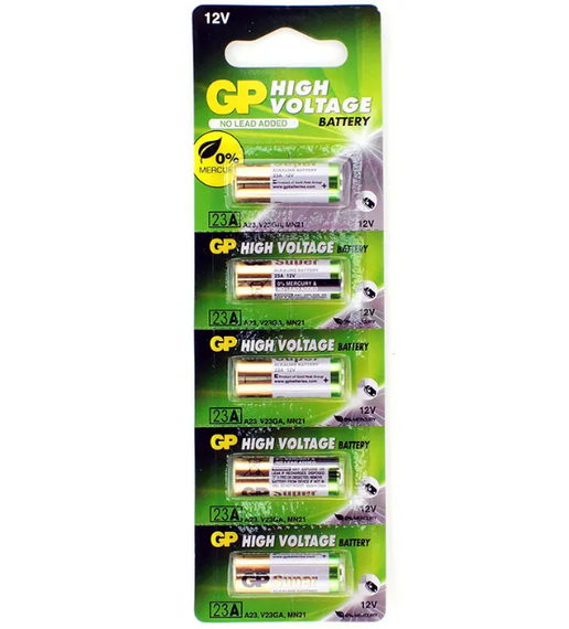 Батарейка A23 (бл-5шт) GP High Voltage