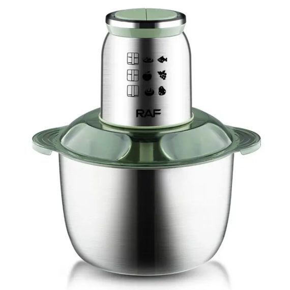 Блендер-подрібнювач із металевою колбою на 5л RAF R.7014 1000W | Зображення 1