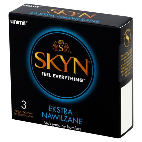 Презервативи UNIMIL SKYN BOX 3 EXTRA WET Sex Aura