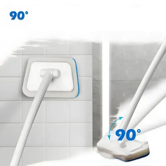 Трапецієподібна щітка для очищення підлоги з довгою ручкою Glass eraser | Зображення 2