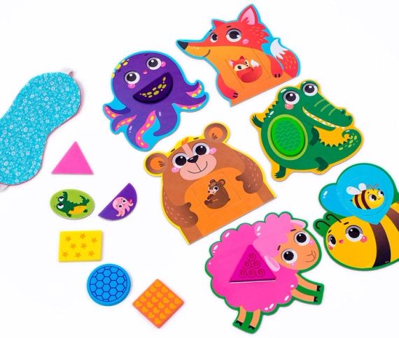 Дерев'яна мозаїка Vladi Toys Звірятка (укр) (ZB2002-05) | Зображення 4