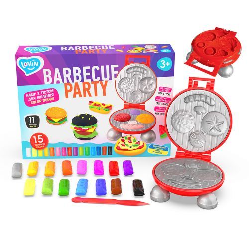 Набор теста для лепки Barbecue Party (15 цветов)