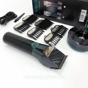 Професійна бритва-машинка для стрижки волосся VGR, Професійний бездротовий тример LD-16