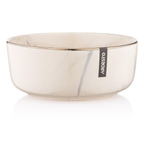 Салатник Ardesto Marmo AR2916MRB 15.6 см бежевий