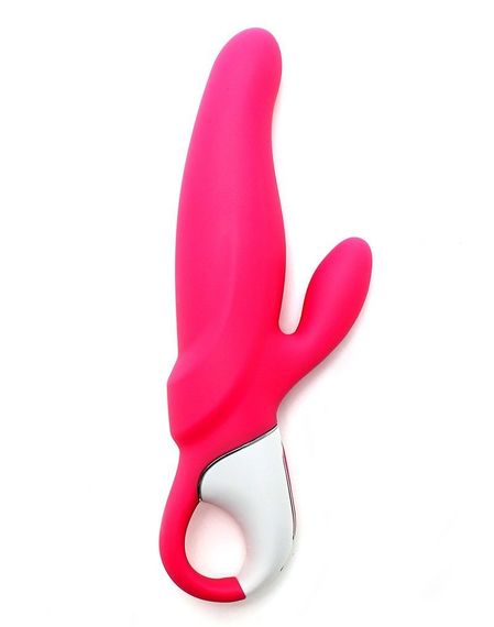Мощный вибратор-кролик Satisfyer Vibes Mr. Rabbit, два мотора, литой силикон, 12 режимов работы | Зображення 1