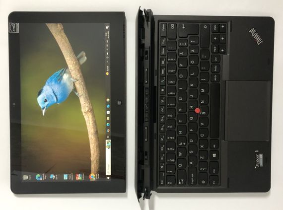 Нетбук-трансформер Б-клас Lenovo ThinkPad Helix / 11.6" (1920x1080) IPS Touch / Intel Core i7-3667U (2 (4) ядра по 2.0 - 3.2 GHz) / 8 GB DDR3 / 256 GB SSD / Intel HD Graphics 4000 / WebCam / Win 10 Pro / 2x АКБ б/в | Зображення 6