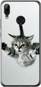 Чехол на Huawei Nova 3 Летящий котёнок "2322u-1535-17620"