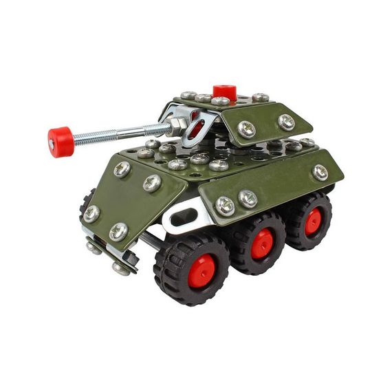 Дитячий металевий конструктор "Військова техніка" 9512TXK 430 деталей | Зображення 4