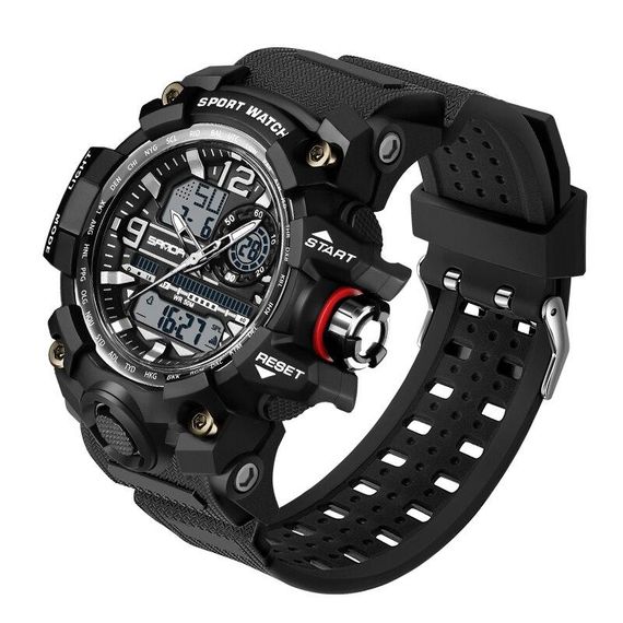 Часы Sanda 3133 Black-White