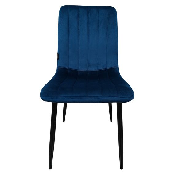 Крісло стілець для кухні вітальні кафе Bonro Бонро B-423 синє (42400343) | Зображення 1