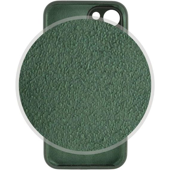 Чохол Silicone Case Full Camera Protective (AA) для Apple iPhone 15 Plus (6.7") Зелений / Cyprus Green | Зображення 2