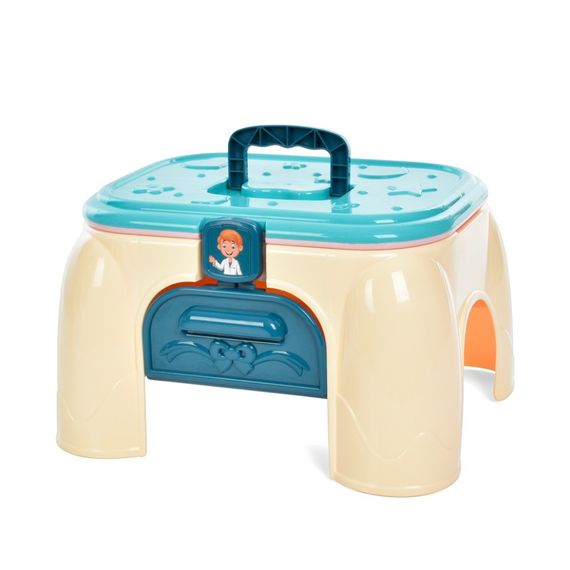 Дитячий іграшковий набір лікаря DK666-12D, склянки, баночки, пробірки | Зображення 1