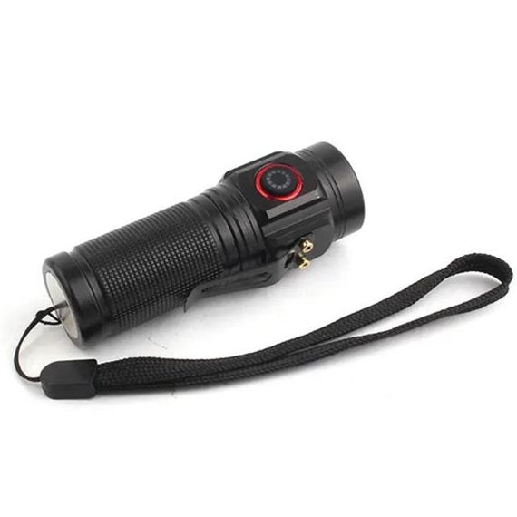 Алюмінієвий ліхтар 18650 W5183-4XHP360, Ліхтар водозахищений Компактний акумуляторний LT-83