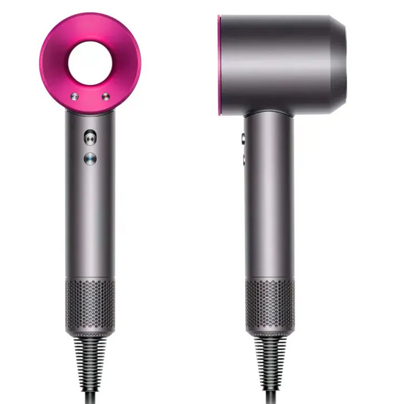 Фен для волосся Super Hair Dryer, 1600 Вт, із захистом від перегріву, іонізацією повітря та магнітними насадками   знижка