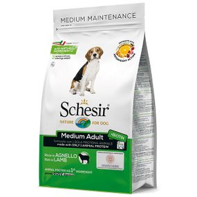 Корм Schesir Dog Medium Adult Lamb сухой с ягненком для собак средних пород 3 кг