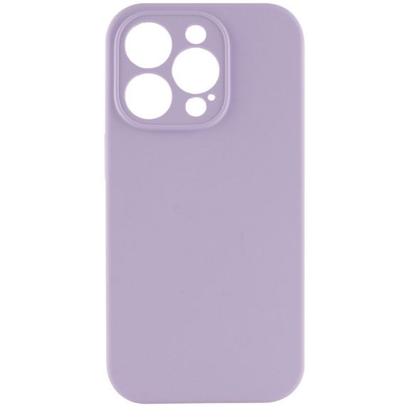 Чехол Silicone Case Full Camera Protective (AA) NO LOGO для Apple iPhone 13 Pro Max (6.7") Сиреневый / Lilac