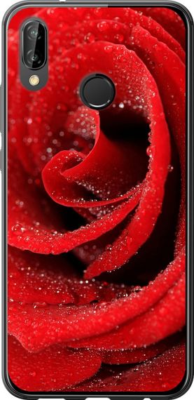 Чехол на Huawei P20 Lite Красная роза "529u-1410-17620"