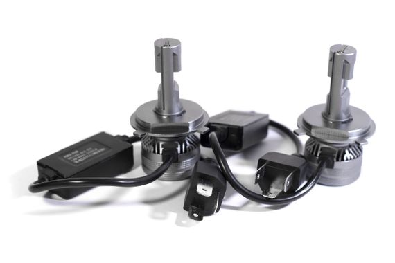 Комплект светодиодных ламп TBS Design T8 PRO H4 12-24V 110W P43t 11000lm 6000K | Зображення 4