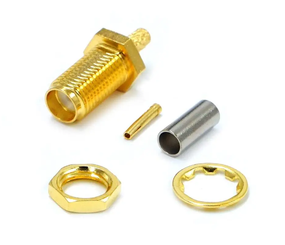 Роз. SMA Female обжим RG-316/RG-188/RG-174/LMR100/SFF50 цена за 1 шт