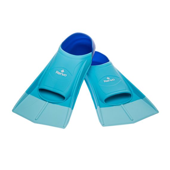 Короткі ласти для тренування в басейні Renvo Frio із закритою п'ятою Різнокольоровий 24-26 (SF100-06 24-26) | Зображення 1