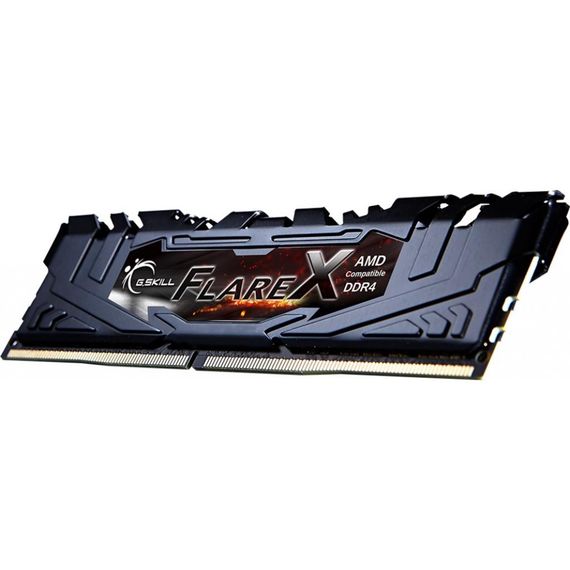 Модуль пам'яті для комп'ютера DDR4 16GB (2x8GB) 3200 MHz FlareX Black G.Skill (F4-3200C16D-16GFX) | Зображення 2