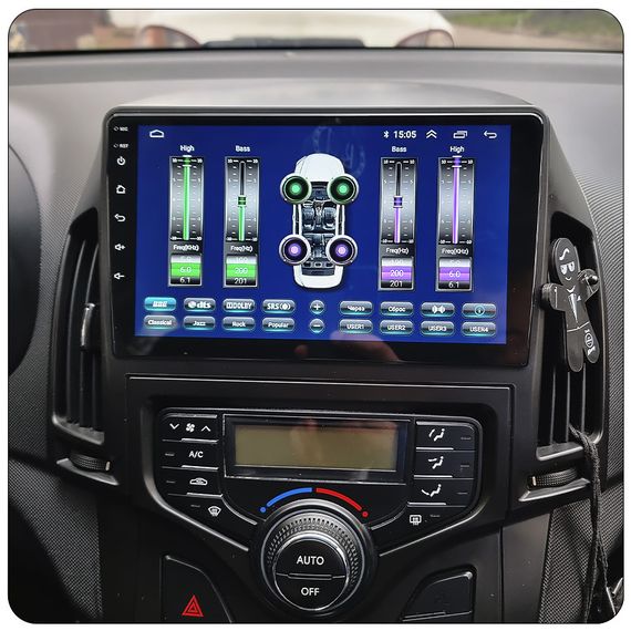 Штатная магнитола 9" Lesko для Hyundai i30 I Рестайлинг 2010-2012 Top 4/64 4G WiFi GPS Хюндай | Зображення 3