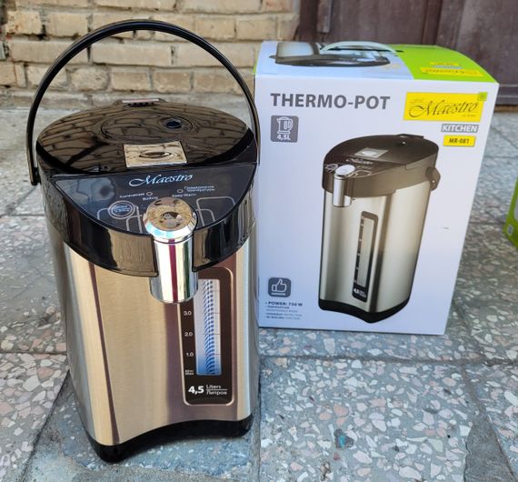 Термопот Maestro MR-081, 3.8 л, 750 Вт, з підтриманням температури | Зображення 7