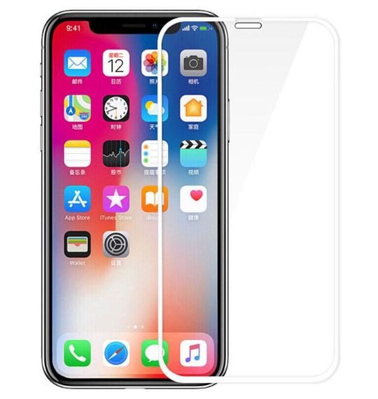 Full Glue захисне скло для Apple iPhone XS Max / 11 Pro Max - White