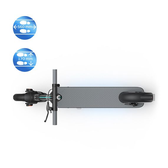 Електросамокат OKAI ES30-NEON PRO Black 10", 350(700)W, 14.7Ah, 80km, 25km\h, 25%, NFC, App, 21kg | Зображення 5