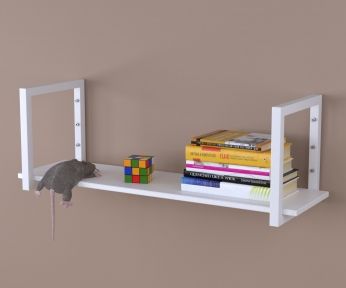 Полка настенная Loft Design PL1-92-16 Нимфея Альба