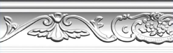 Молдинг стіновий SIMJA 0114 з орнаментом 16х65х2000 мм | Зображення 1