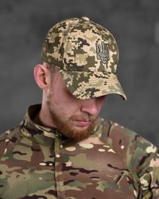 Бейсболка мужская тактическая patriot 5-4-2 пиксель