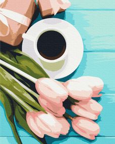 Тюльпаны к кофе