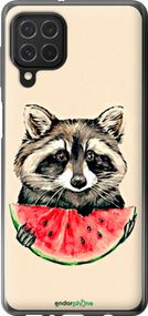 Чохол на Samsung Galaxy M62 Єнотик з кавуном "4605u-2263-2448"