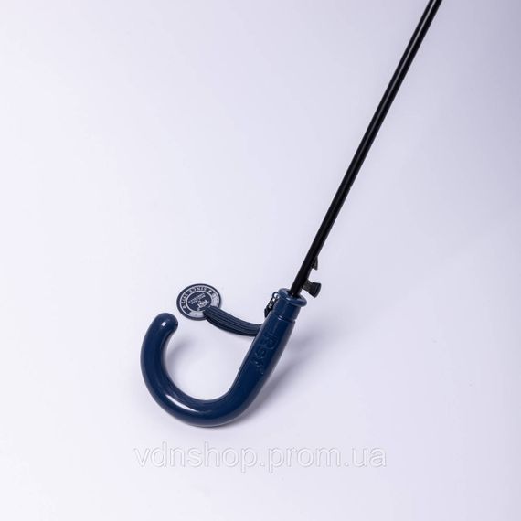 Класична дитяча парасолька-тростина напівавтомат з поліестеру 8 спиць діаметр 82 см Синя HP-23-9BL | Зображення 5