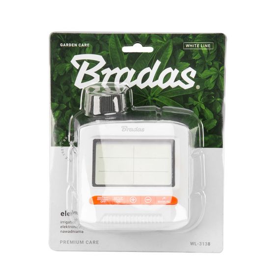 Електронний контролер поливу Bradas WHITE LINE WL-3138 | Зображення 1