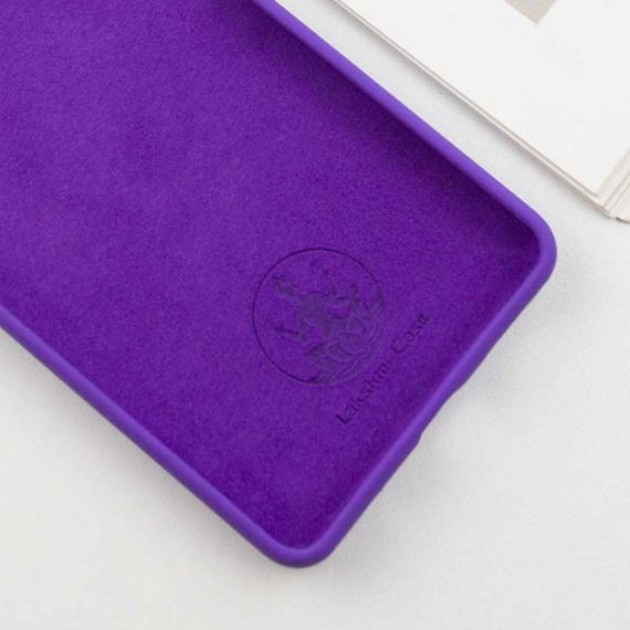 Чехол Silicone Cover Lakshmi Full Camera (AAA) with Logo для Google Pixel 7a Фиолетовый / Amethyst | Зображення 1